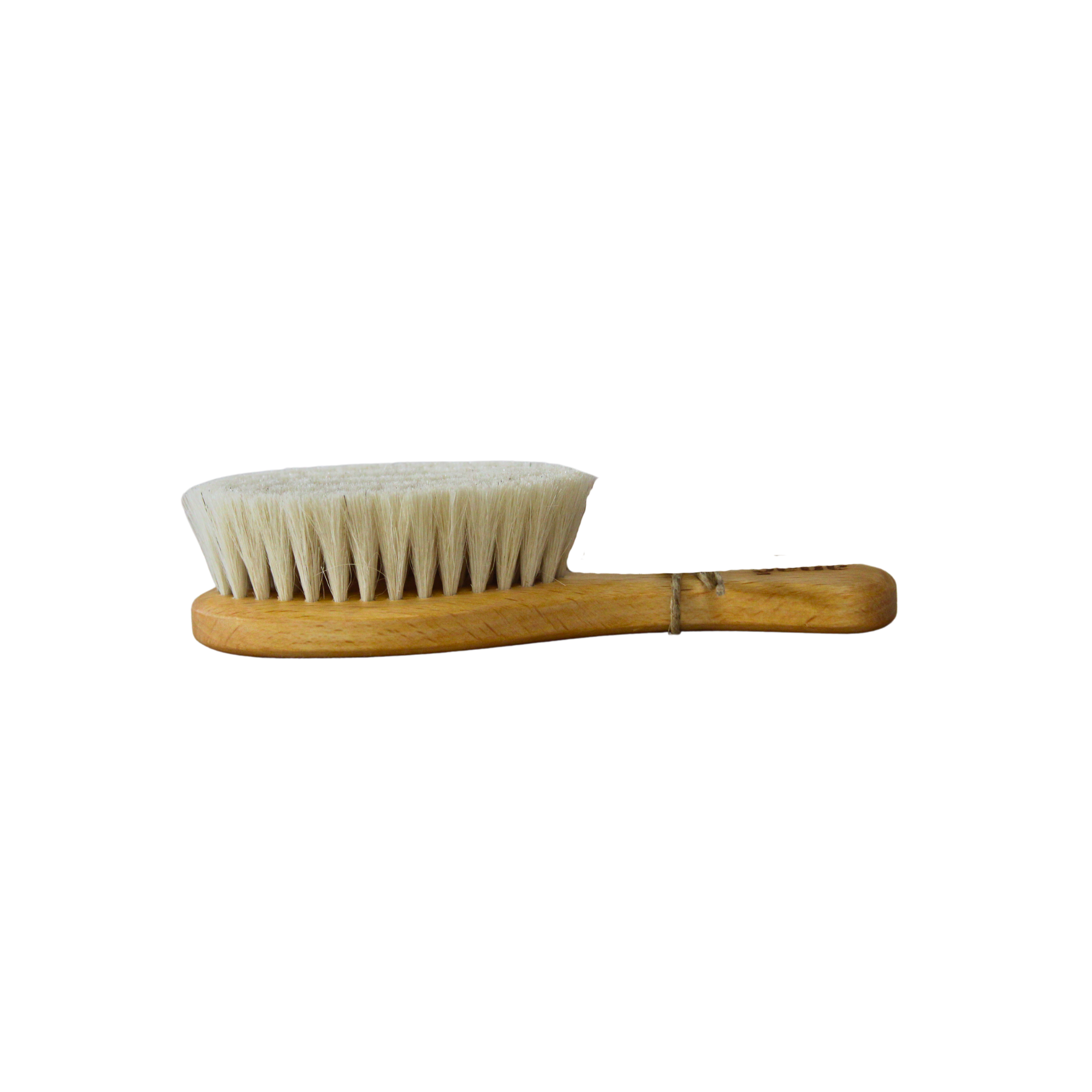 Set De 2 Brosses à Cheveux Bébé En Bois Naturel - Soies Douces De Chèvre Pour Nourrissons Et Tout-petits