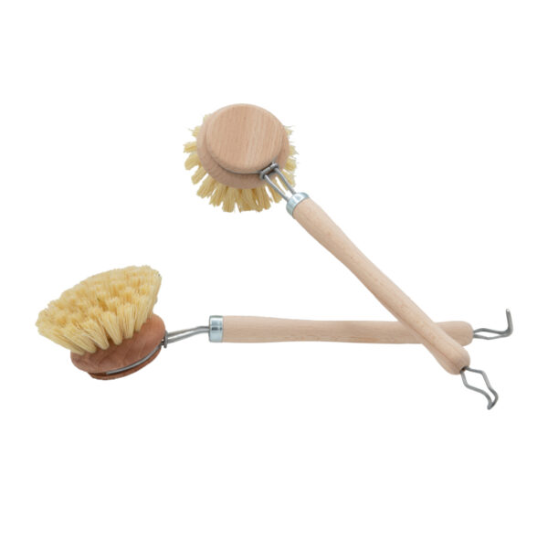 Brosse vaisselle avec manche et tête amovible