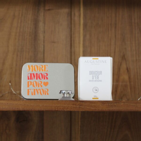 Duo savon solide & boîte à savon